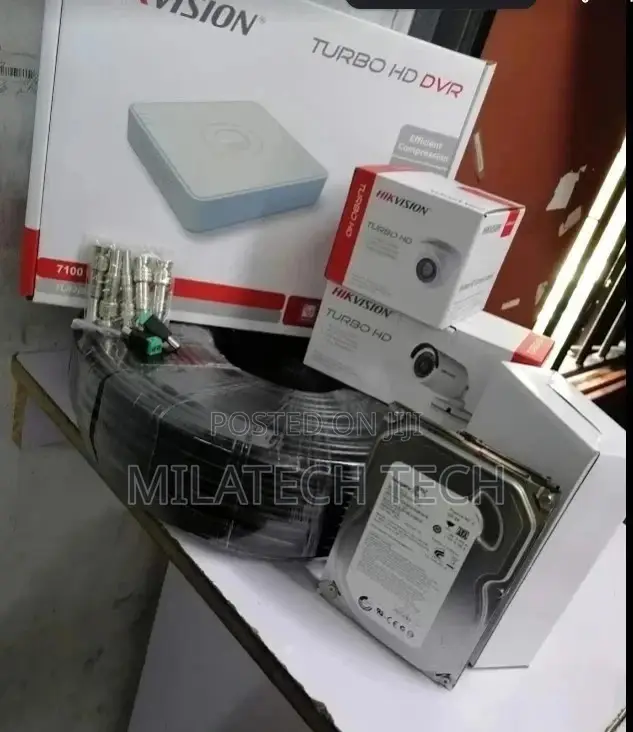 Two Dome Dahua CCTV Cameras Security Surveillance Complete 2