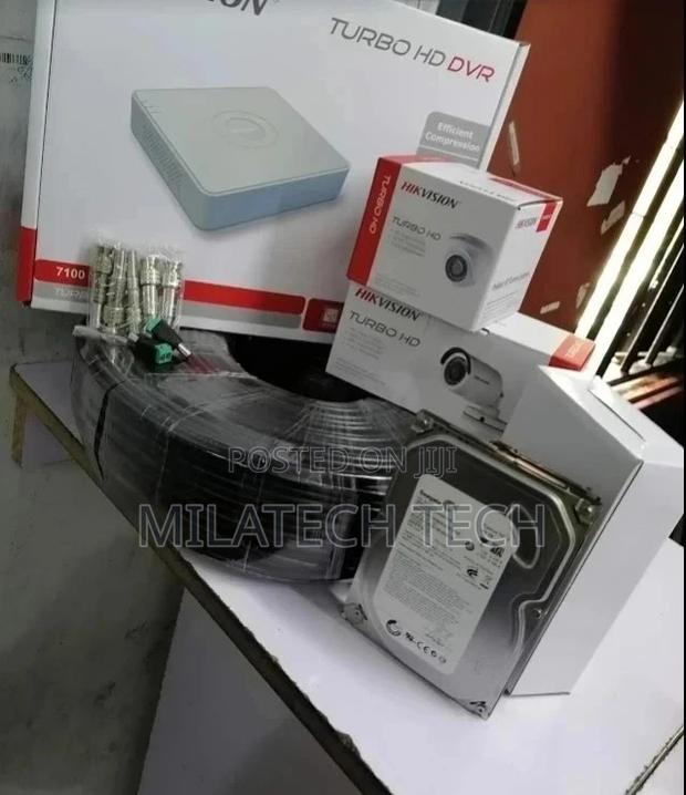 Four Dahua CCTV Cameras 1080P Security Surveillance Complet - main view