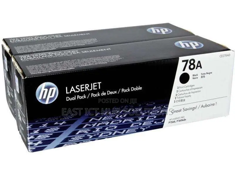 HP 78A Black Laserjet Toner Cartridge (CE278)
