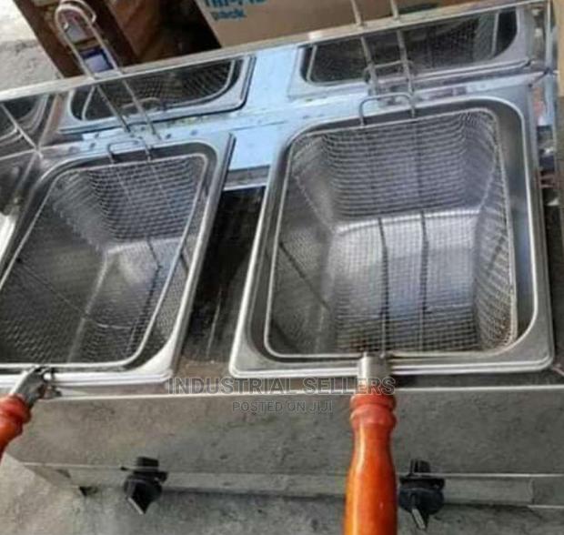 New Double Deep Fryer