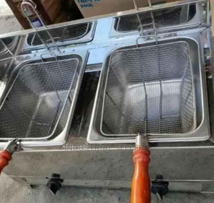 New Double Deep Fryer