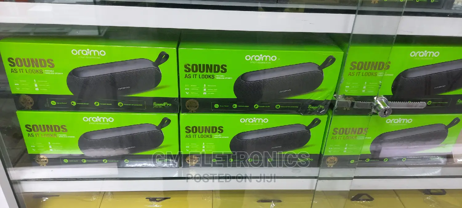 Oraimo Stereo Wireless Speaker.