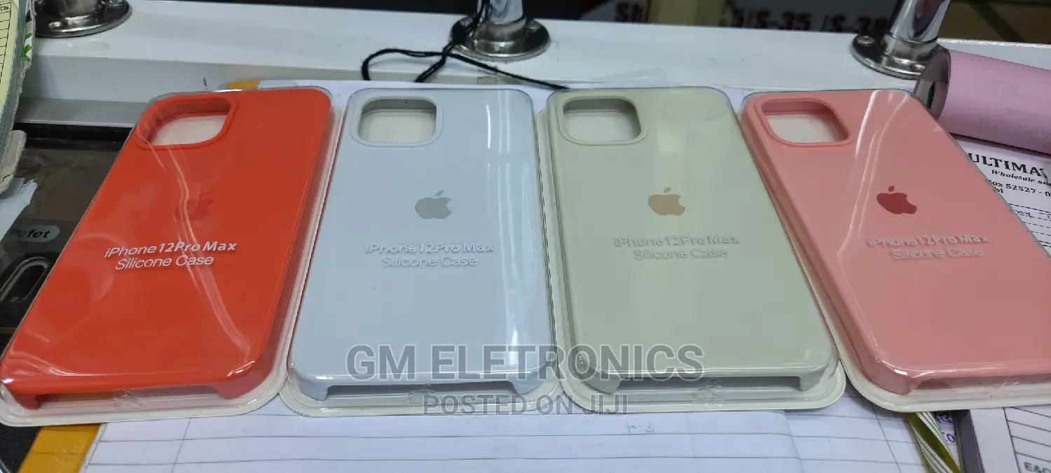 I Phone Pro Max Silicone Back Cases.