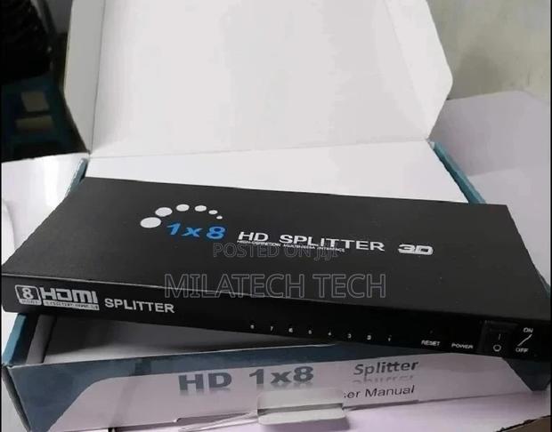 HDMI Splitter 1by 8 Ports