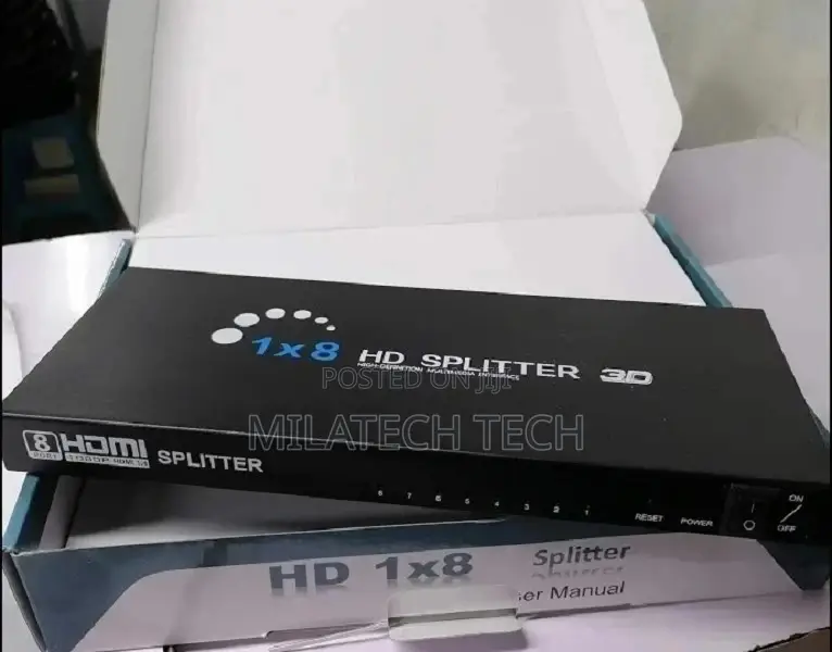 HDMI Splitter 1by 8 Ports