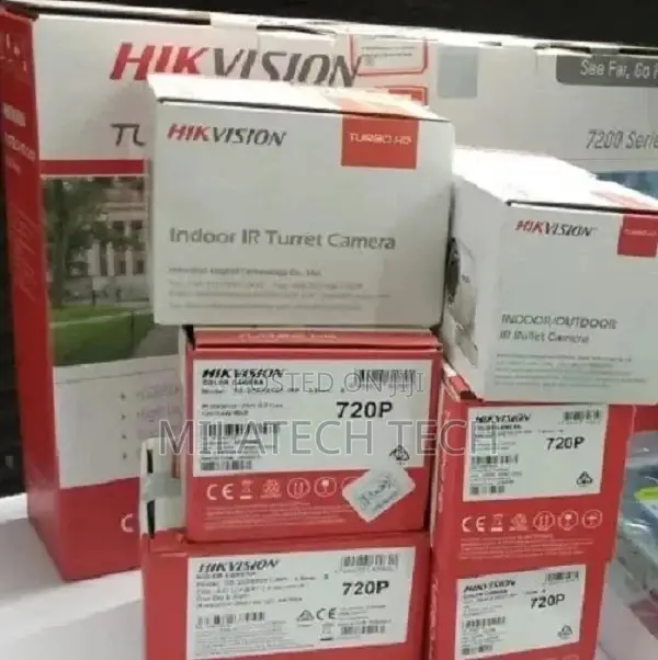 Hikvision 4 Camera CCTV 2 Dome 2 Bullet