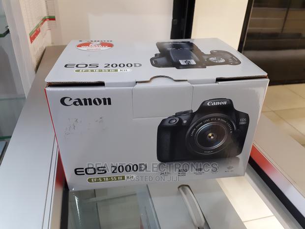 Canon Eos 2000d 24.1mp, Wi-Fi With 18-55 Lens - thumbnail 2