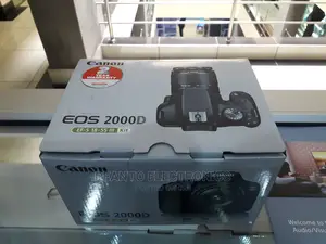 Canon Eos 2000d 24.1mp, Wi-Fi With 18-55 Lens