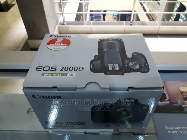 Canon Eos 2000d 24.1mp, Wi-Fi With 18-55 Lens - thumbnail 4