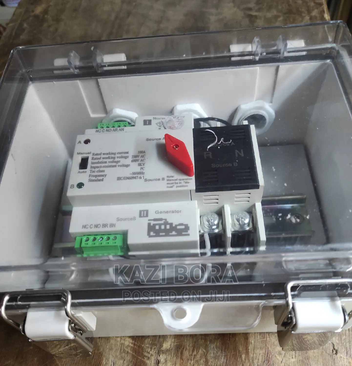 100amp Automatic Change-Over Switch