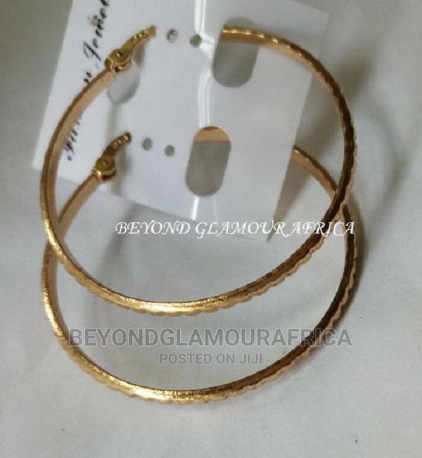 Womens Gold Plated Earrings - main view