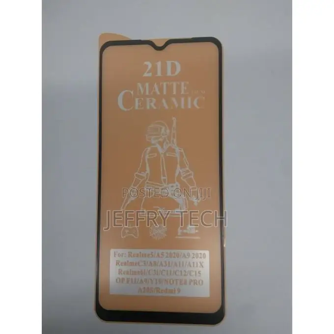 Oppo A5 2020 Matte Glass Unbreakable Screen Protector