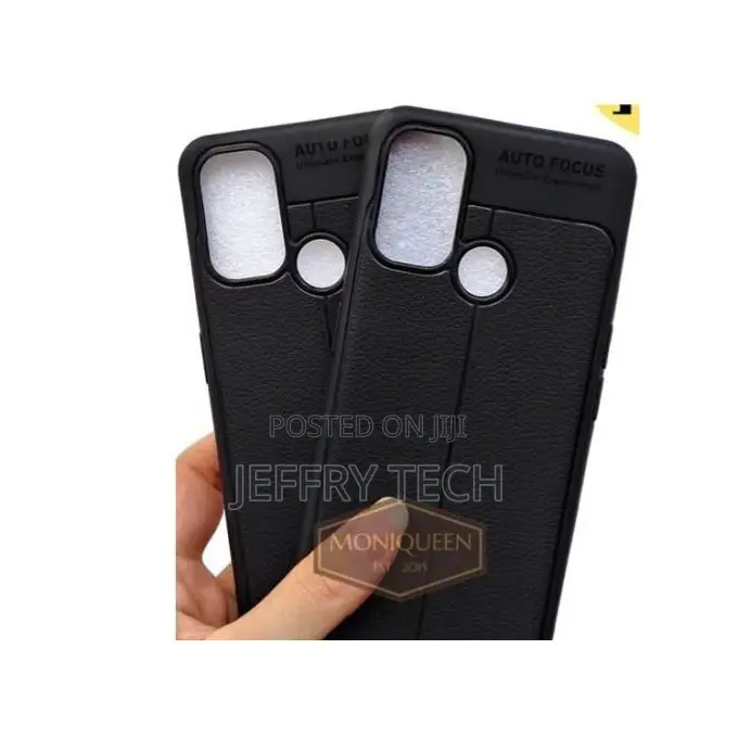 Autofocus Soft Tpu Back Cover for Infinix SMART 5 - Black