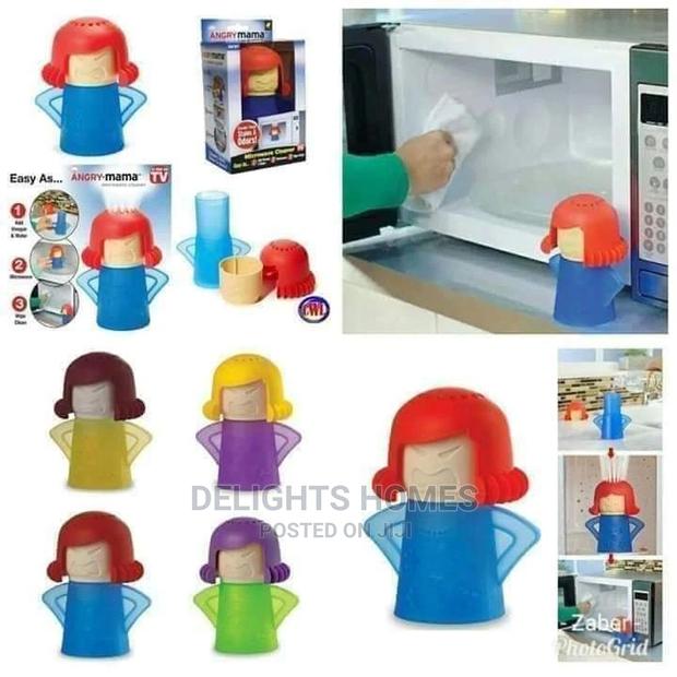 *Angry Mama Microwave Steam Cleaner