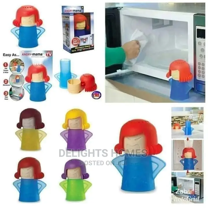 *Angry Mama Microwave Steam Cleaner