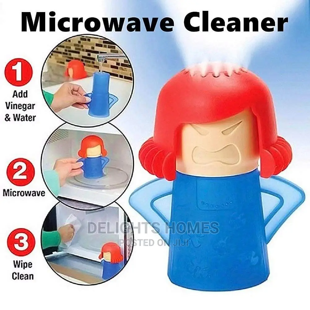 *Angry Mama Microwave Steam Cleaner