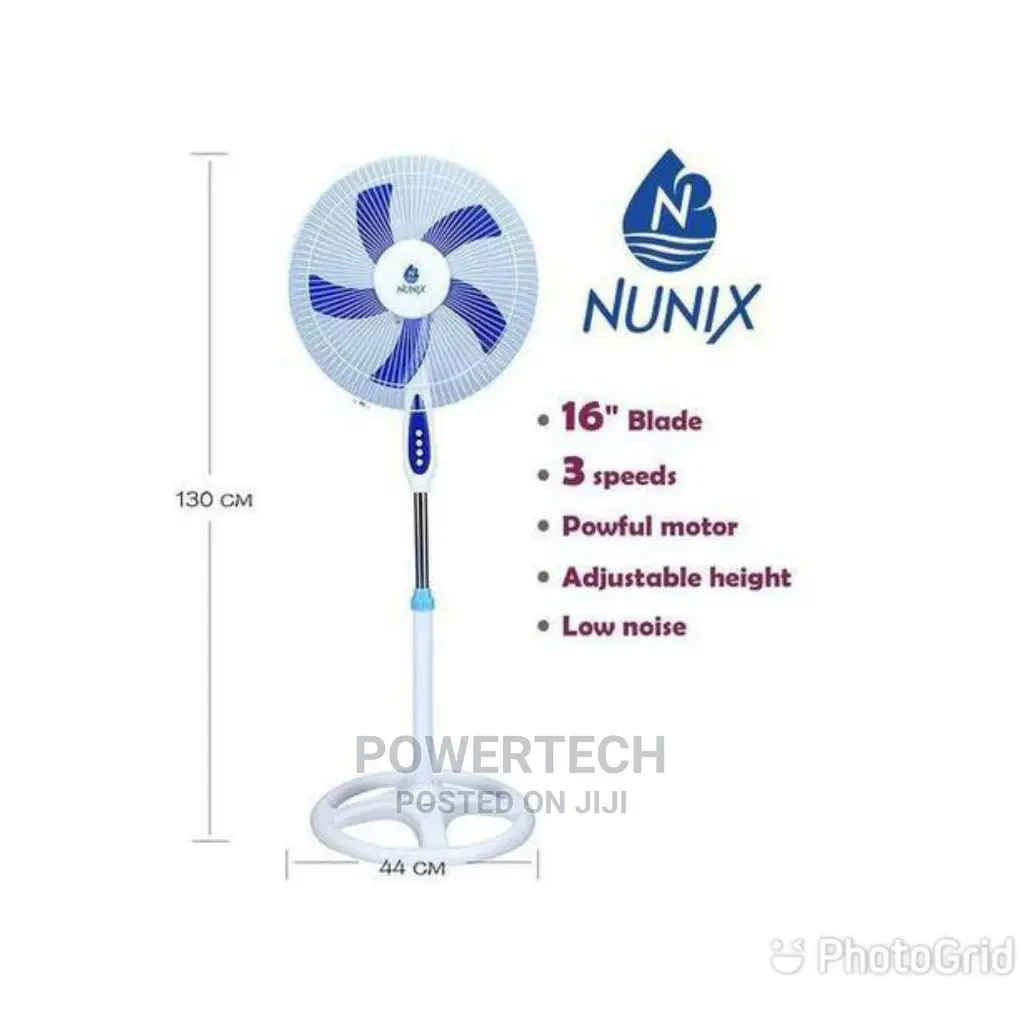 Nunix Free Standing Fan