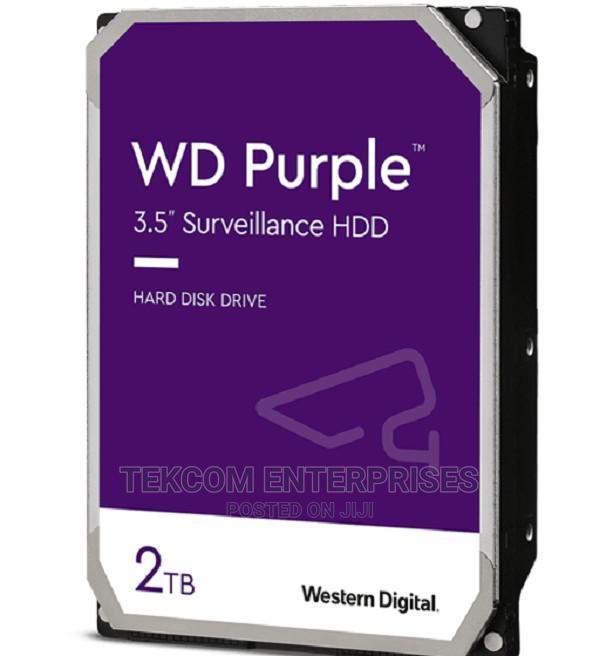 WD Purple Surveillance Hard Drive - 2 TB