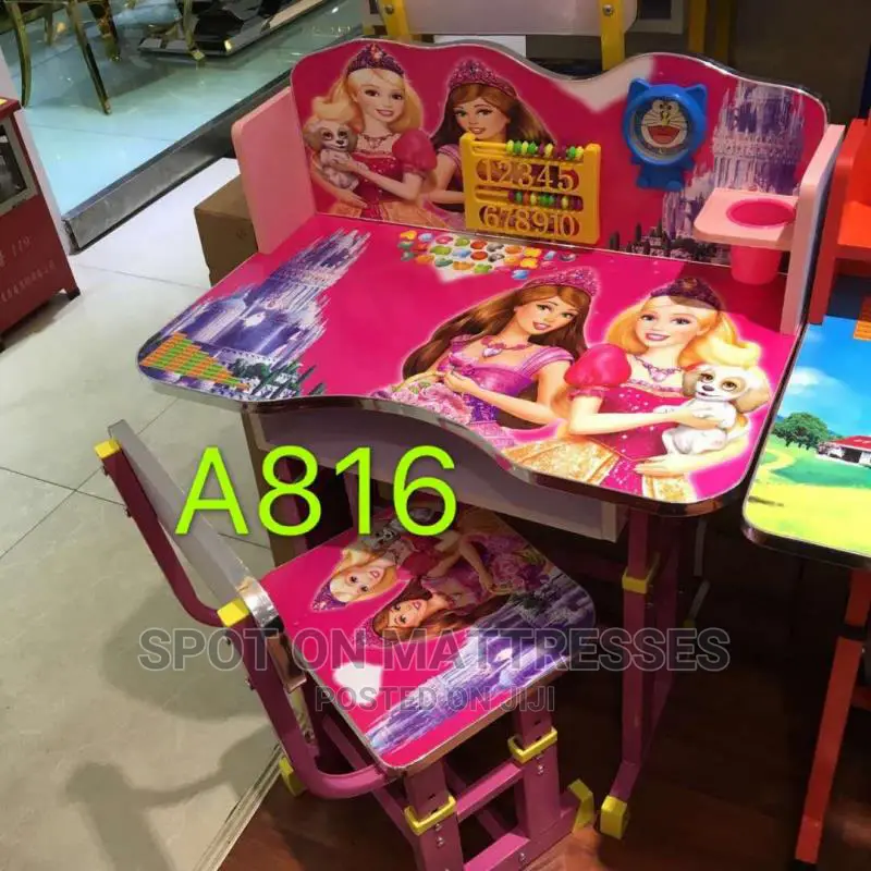 Kids' Reading Table + Matching Chair