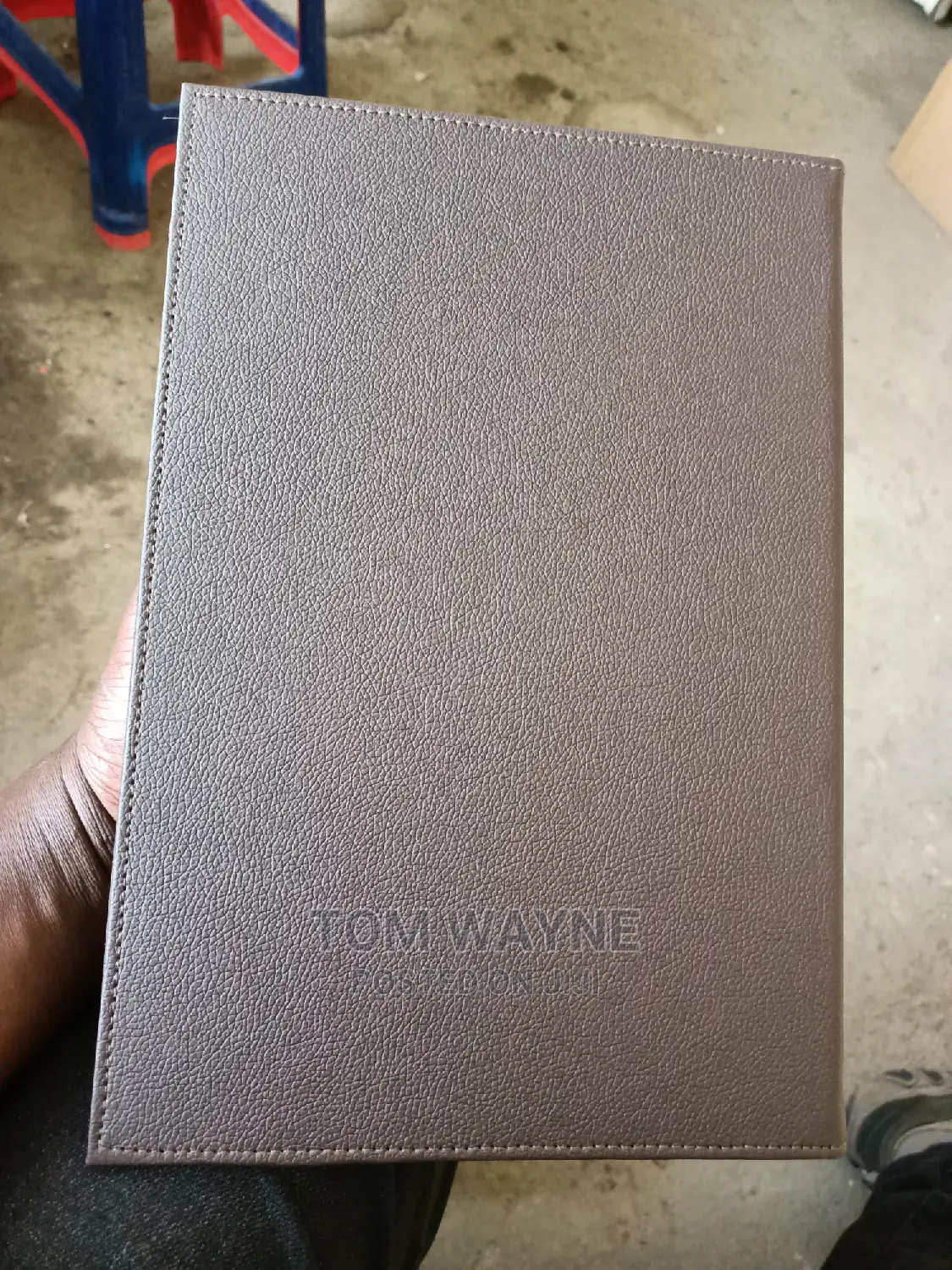 Brown A4 Size Menu