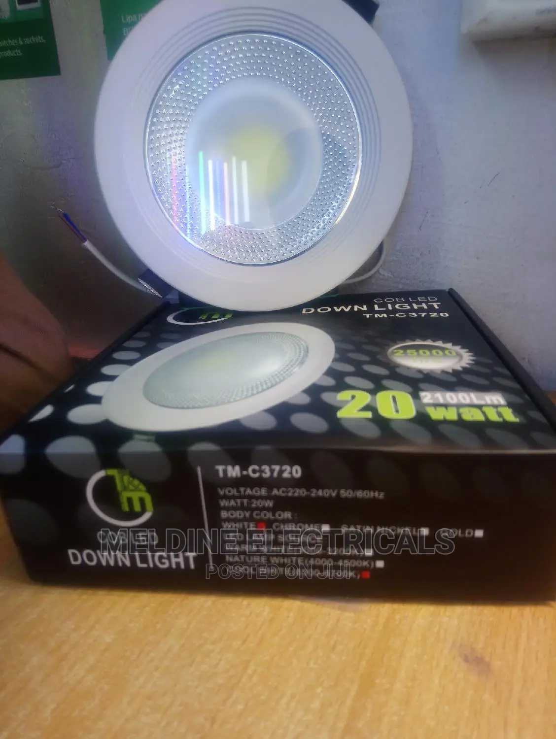 COB LED Downlighter 20watts