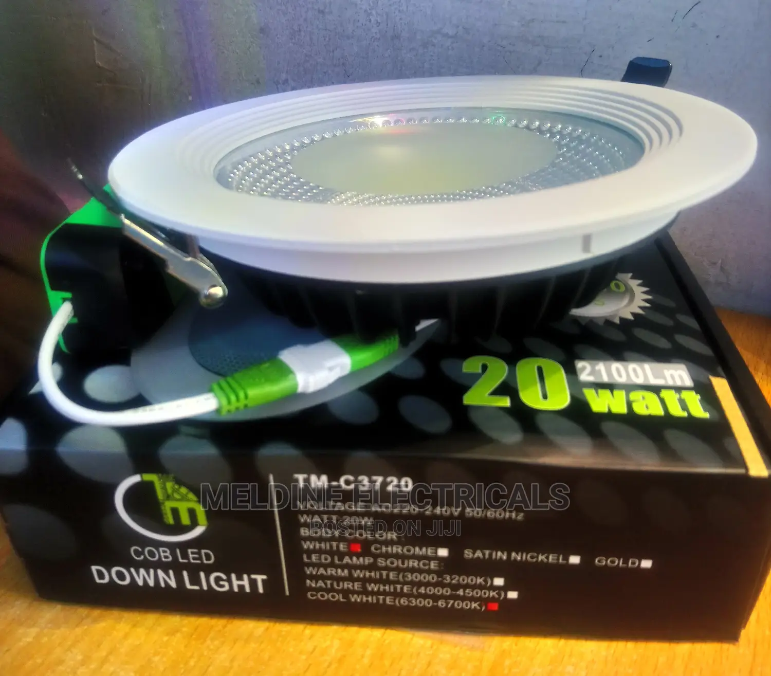 COB LED Downlighter 20watts