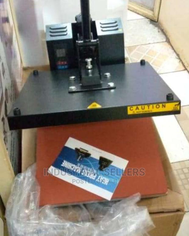 Affordable Flatbed Heat Press Machine - main view