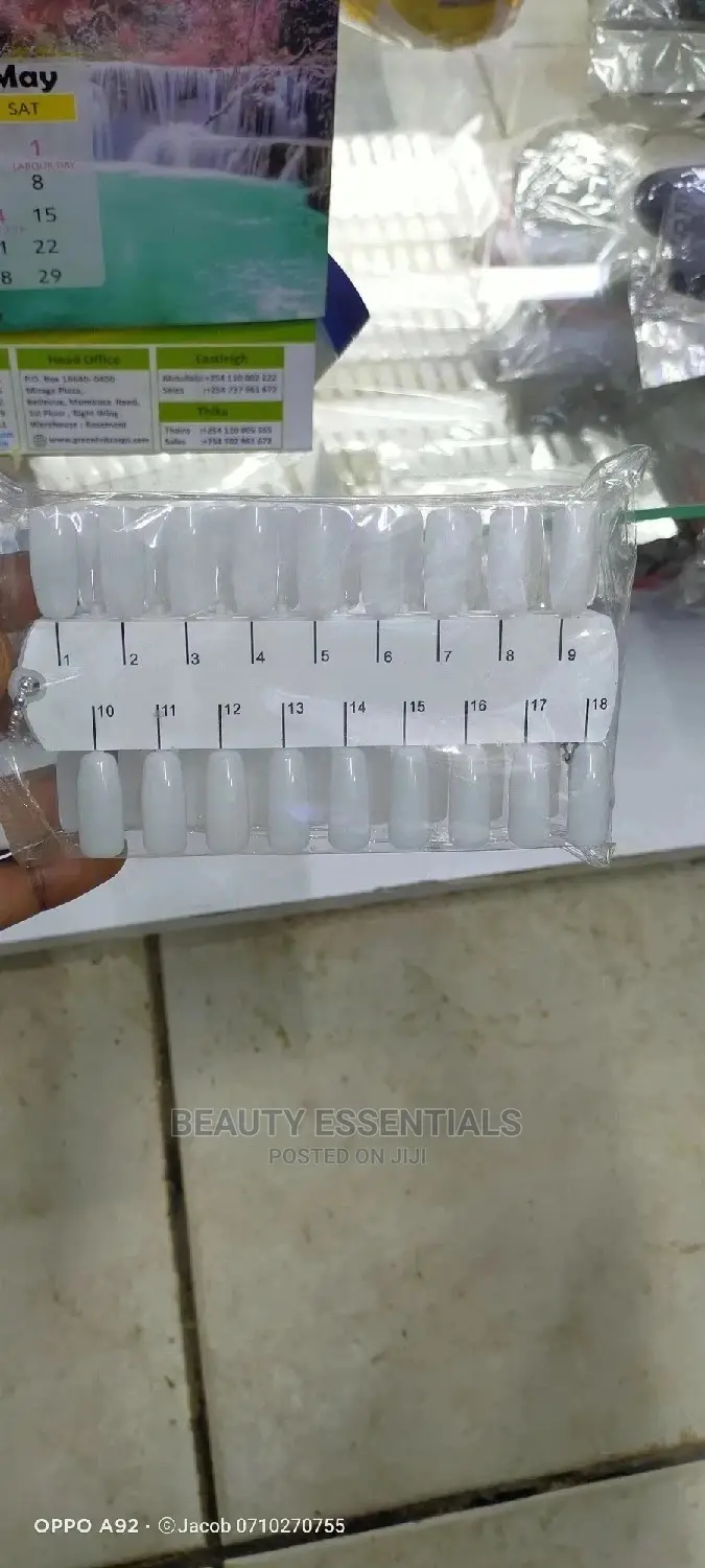 Nail Display Chart