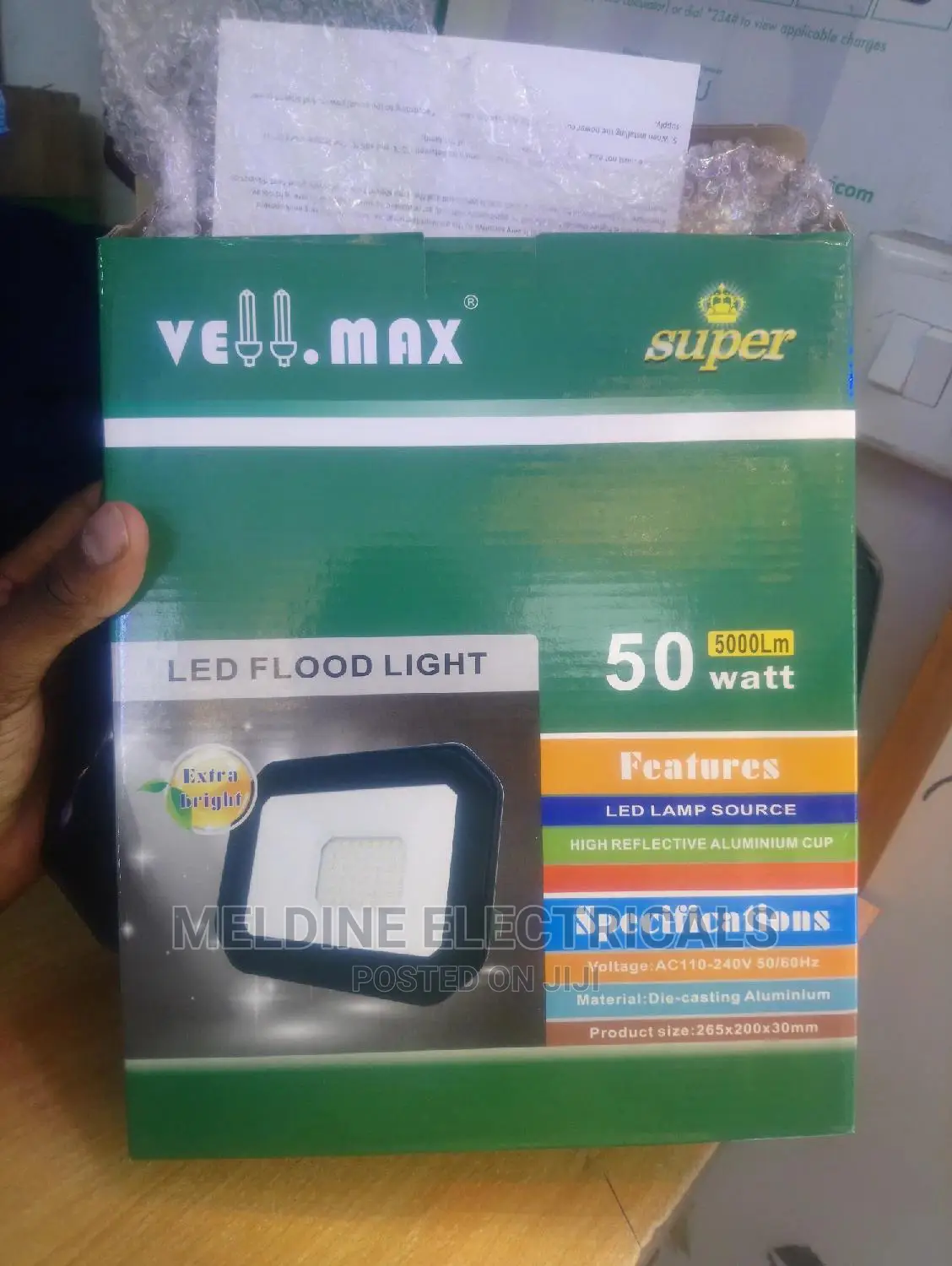 Velmax LED 50watts Floodlight