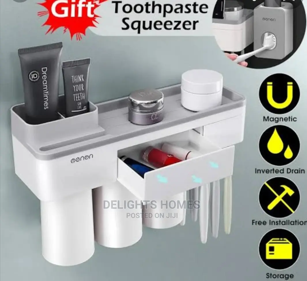 Automatic Toothpaste Organizer