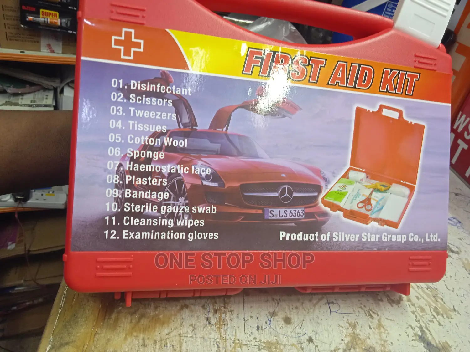 Recommend First Aid Box With 12 Safety Items