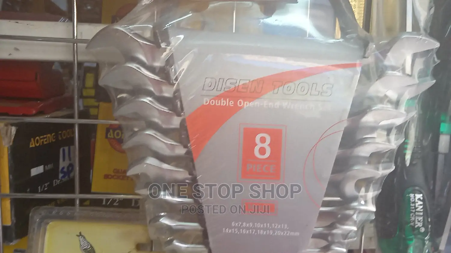 Brand New 8pcs Diesen Double Open End Wrench Spanner Set