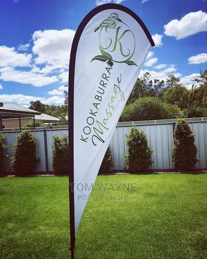 Tear Drop Banner Printing, Stand and Bag
