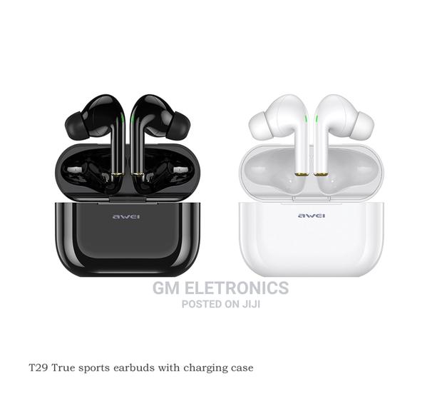 Awei T29 TWS Bluetooth Smart Touch Sports Earbuds - main view
