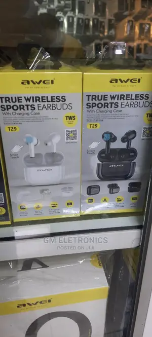 Awei T29 TWS Bluetooth Smart Touch Sports Earbuds