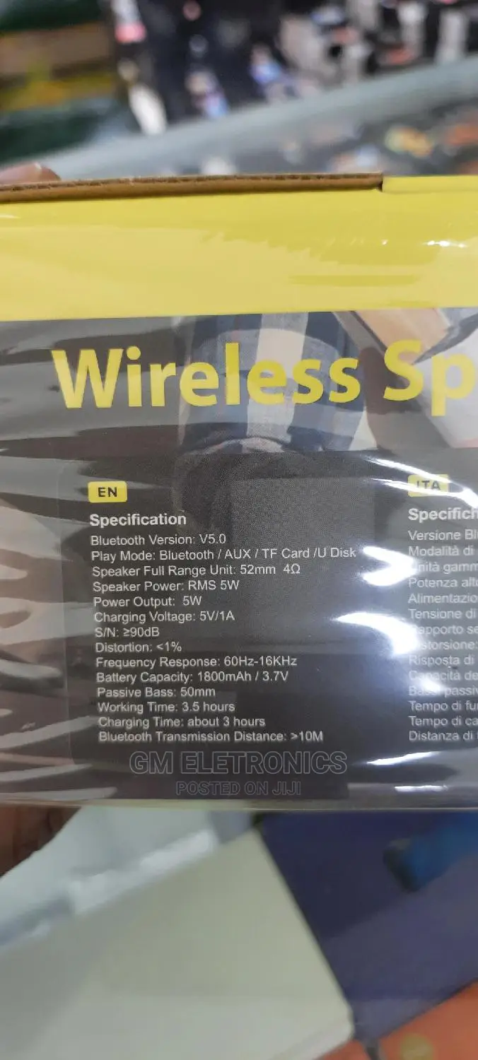 Awei Y333 Stereo Sound Bar Wireless Speaker.