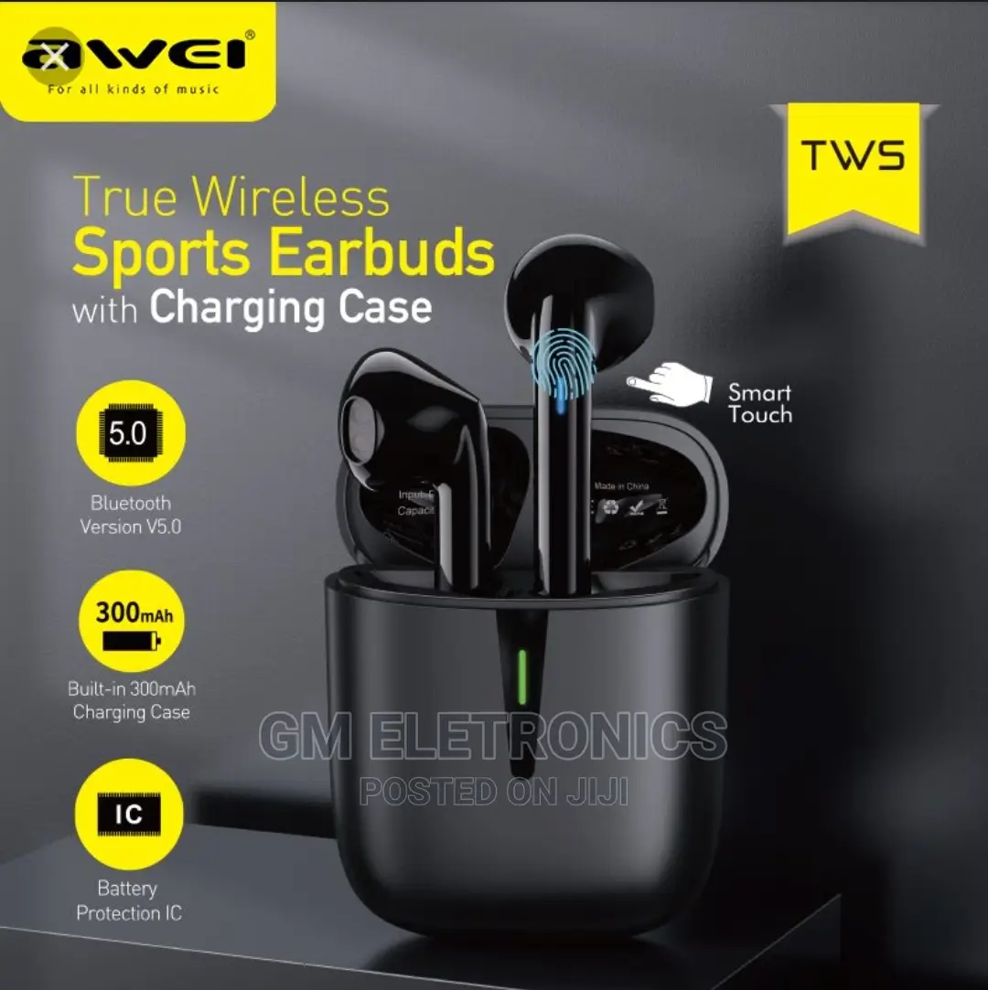Awei T21 TWS Wireless Bluetooth 5.0 Mini Earbuds