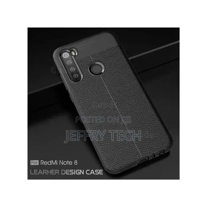 Autofocus Tpu Back Cover for Xiaomi Redmi Note 8 - Black