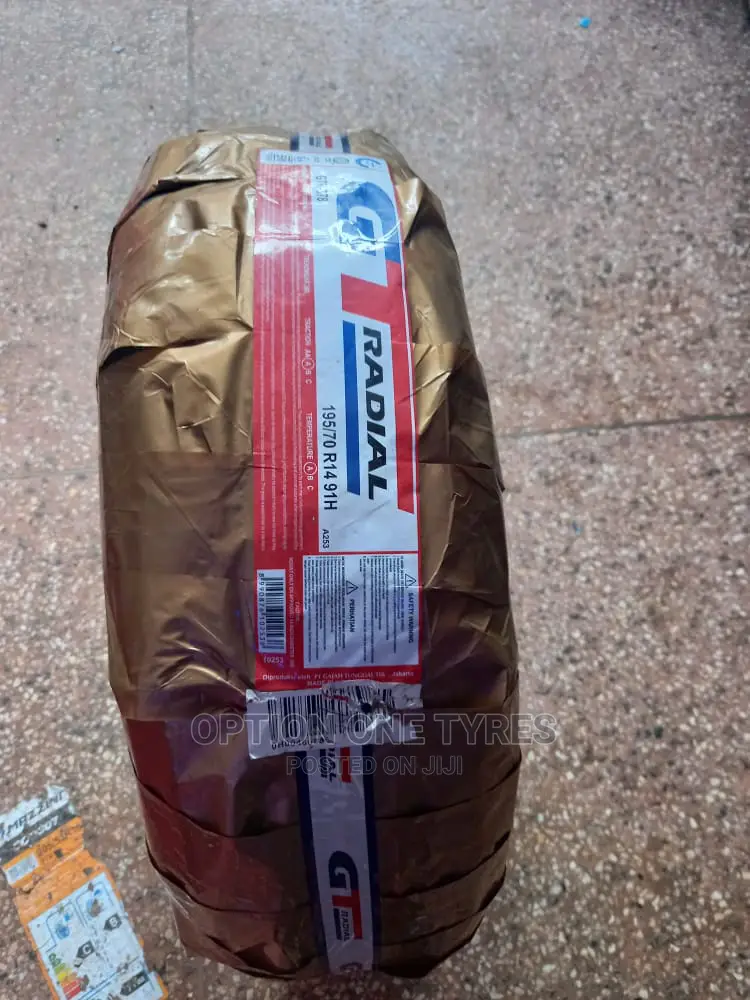 G.T Indonesia Tyres Size 195/70r/14 at KSH 9,000