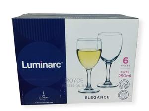 Luminarc 6pc Elegance Wine Glasses_250ml Each - thumbnail 2