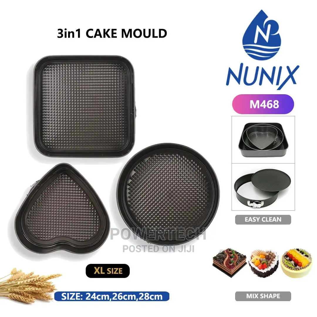 3 in 1 Cake Mould