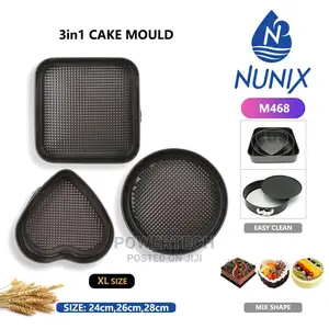 3 in 1 Cake Mould