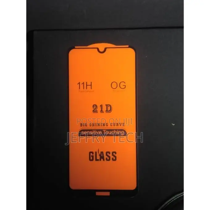 Silicone Back Case + Glass Screen Protector for Nokia 7.2