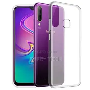 Back Case for Infinix S4 - X626 - Transparent - Thin