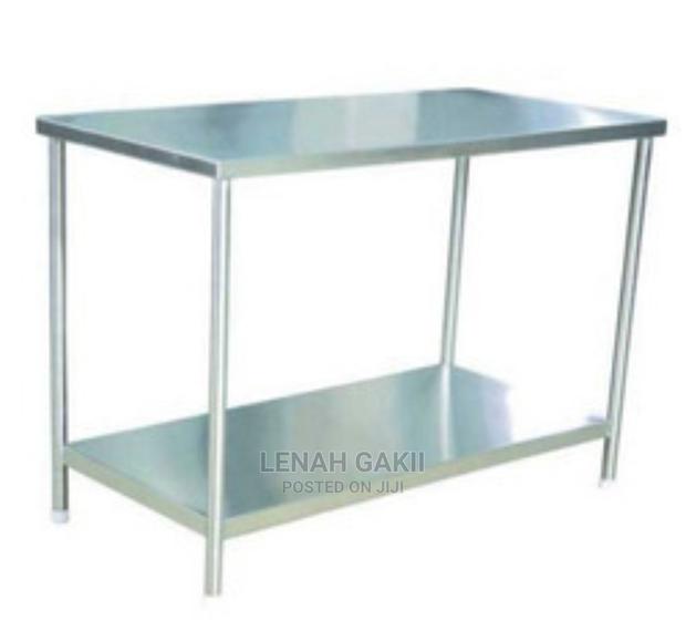 Stainless Steel Kitchen Table - main view
