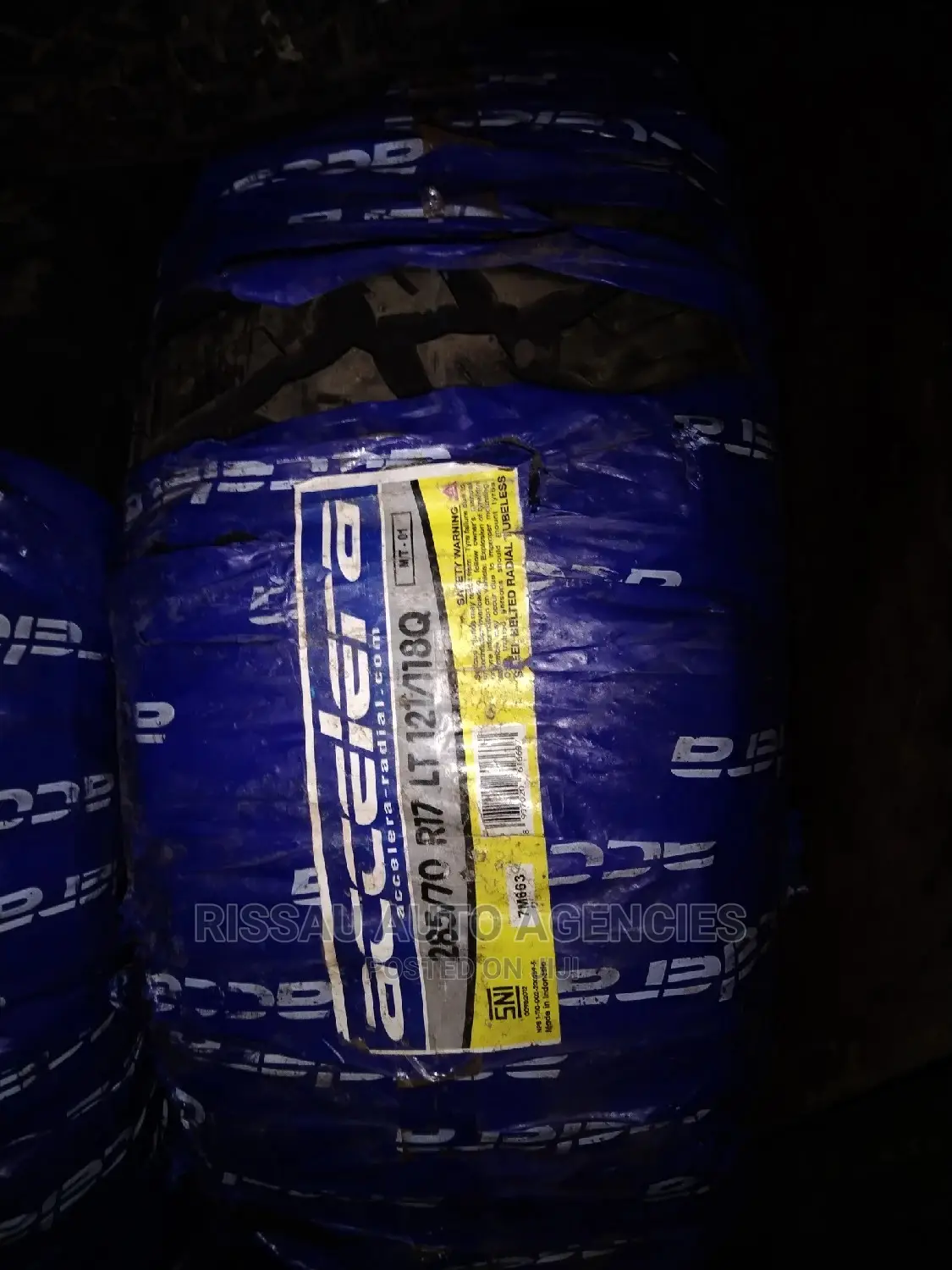 285/70 R 17 Accelera MT Tyres Made in Indonesia.