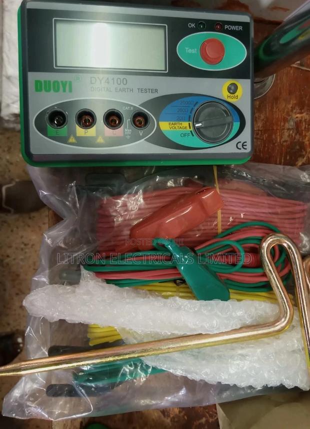Earth Resistance Tester Complete