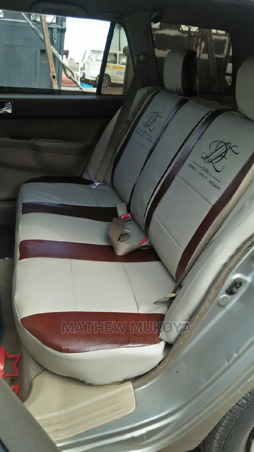 Chocolate Beige Car Seat Covers