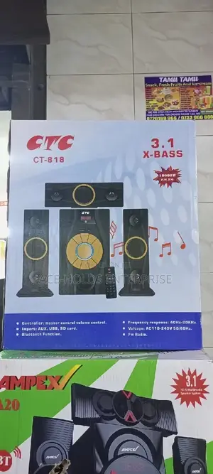 3.1 Ctc Ct-818 Multimedia System Subwoofer.
