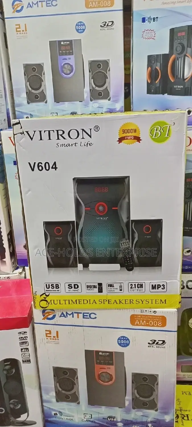 2.1 Vitron V604 Multimedia Speaker System.